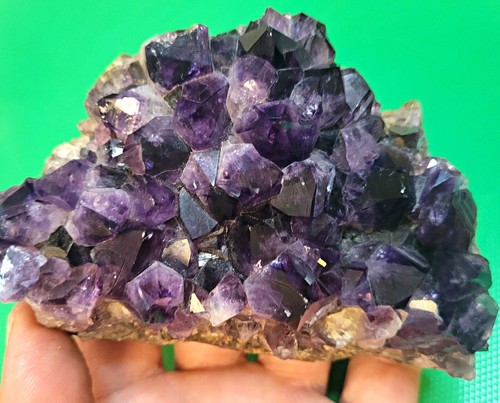 Amethyst kristallstufe auf - amethyst,