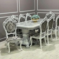 EXKLUSIVE BAROCK ESSTISCH SET