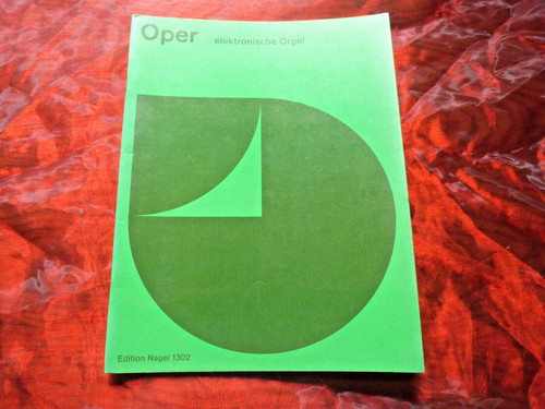 Oper elektronische orgel - oper,