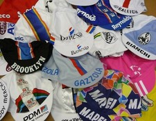 BAUMWOLLKAPPE Vintage Retro Radfahren Fahrrad Sport Colnago Eddy Raleigh Bianchi Mütze