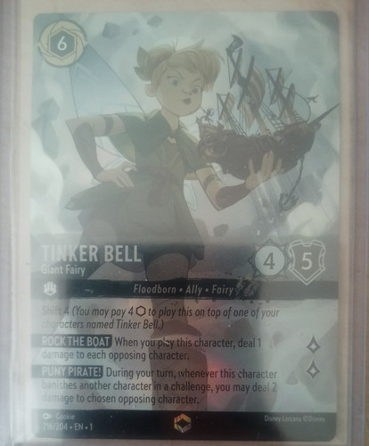Disney lorcana tinker - disney, bell