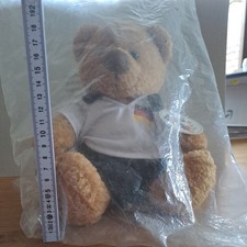 Teddybär Kuscheltier Heunec Fußballbär Sammlerstück Bär Deutschland Trikot 13 