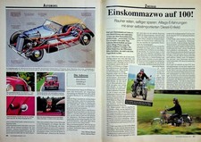 Oldtimer Praxis 1426) Enfield Diesel in einer seltenen Vorstellung auf 3 Seiten