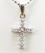 14K Weißgold natürlicher