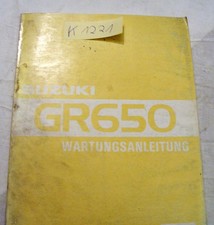 Suzuki GR 650 Original Service