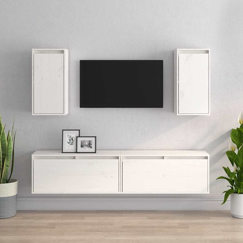 Schrank 4tlg massivholz - tv,