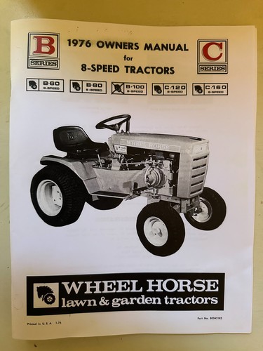 1976 wheel horse - 1976,