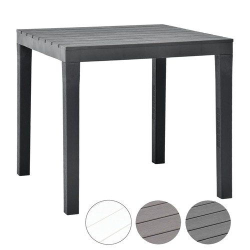 Kunststoff gartentisch - kunststoff,