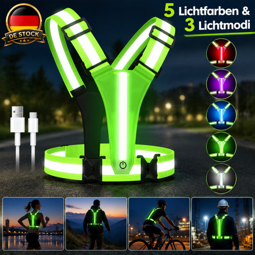Led warnweste motorrad - warnweste,