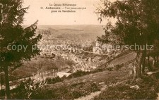 Aubusson Creuse Vue panoramique prise du Marchedieu