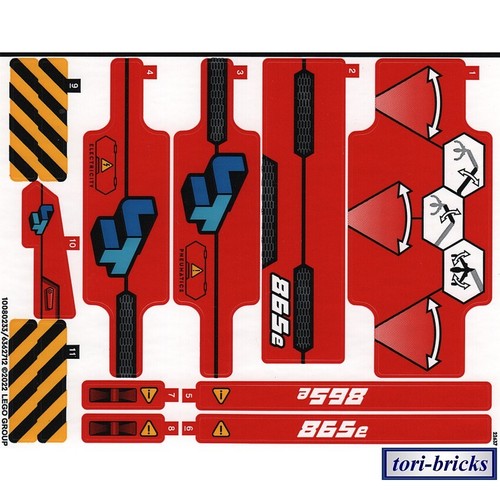 Lego technik aufkleber zum - lego,