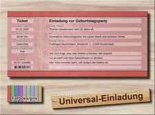 Einladungskarten Geburtstag