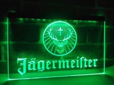 Leuchtpaneel Jagermeister Jagerbomb Led Schild Neon Lampe 200x300 6 Farben