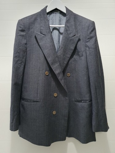 Herren jacke wolle grau - jacke,