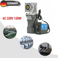 220V Schneckengetriebemotor mit Drehzahlregler Leistungsstarker Elektromotor