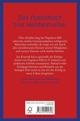 Denke nach und - , reich