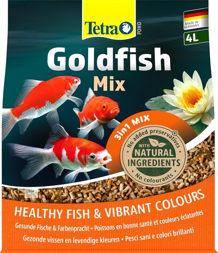 Tetra pond goldfish mix - tetra,