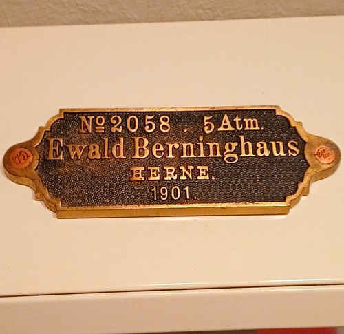 Eisenbahn lok typenschild - eisenbahn, lok-/typenschild