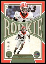 James Cook Rookie - 2022 Panini Legacy Football - Numbered /199 #200