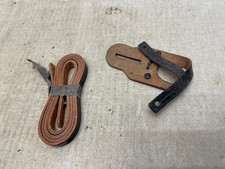 FERNGLAS 6x30 ZEISS BUSCH LEDER BERIEMUNG LUFTWAFFE WEHRMACHT KNOPFLASCHE