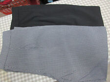  Stoff Hosen SET Gr.34  in schwarz/weiß und schwarz neuwertig 2stk.ORWELL