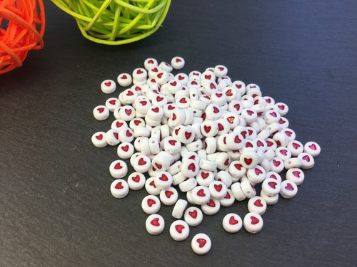 100 kunststoffperlen acryl - 100,