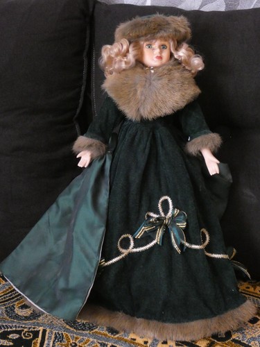 Porzellanpuppe sammlerpuppe - porzellanpuppe,