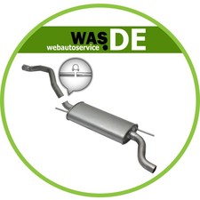 Auspuff Endschalldämpfer VW