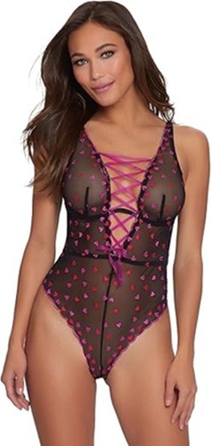 Dreamgirl damen stringbody - stringbody, gr
