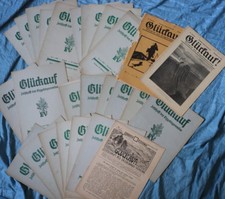 26 x Hefte GLÜCKAUF -