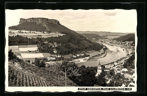 Ansichtskarte königstein - ansichtskarte,