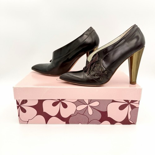 Leder high heel - heel, style