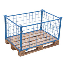 VARIOfit Palettenaufsatz Gitterrahmen 1200 x 1000 mm Nutzhöhe 400 mm 