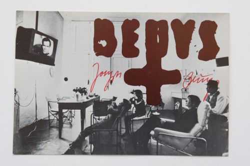 Joseph beuys einladungskarte - joseph, :einladungskarte