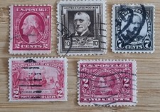 USA historische Briefmarken