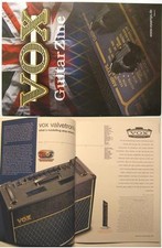 VOX GUITAR ZINE VOLUME 2 KATALOG PROSPEKT