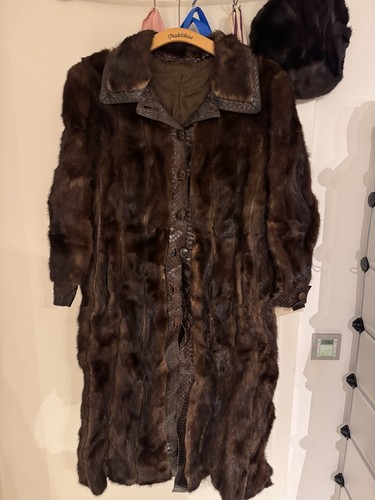 Leder pelzmantel echtesleder - leder-pelzmantel, (echtesleder