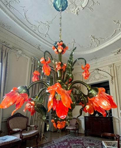 Kronleuchter tulpe kunstglas - kronleuchter,