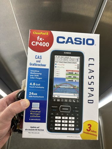 Casio classpad cp400 - classpad, ii
