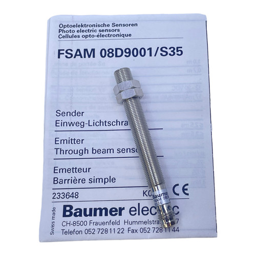 Baumer fsam 08d9001 s35 - fsam, einweg