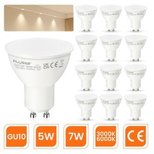 1-100X GU10 LED 5W 7W Spot Leuchtmittel Lampe Strahler Birnen 3000K 6000K 2700K