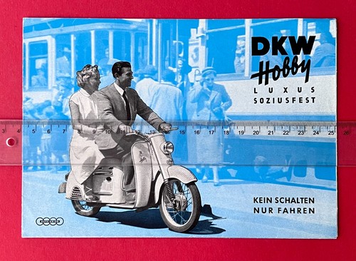 Reklame prospekt 1955 auto - um,