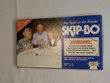 SKIP-BO Spiel AMIGO SPIELE Alte Ausgabe 1986 Blau alte Version Skip Bo Spiel