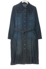 CROCKER Jeanskleid Damen Kleid Gr. DE 38 blau Casual-Look