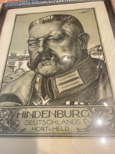 Original bild hindenburg - bild, im