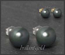 Tahiti Perlen Ohrstecker aus