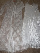 Nachthemd mit Morgenmantel