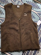 Puma Fleece Weste Neu Grün XS