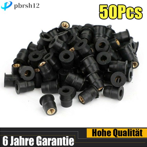 50x gummimutter neopren - 50x,