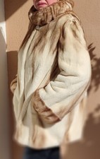 Luxus-Nerz-Echt-Pelzjacke/Mant